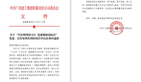 【喜訊】冶建公司3項宣傳、黨建成果榮獲集團公司表彰
